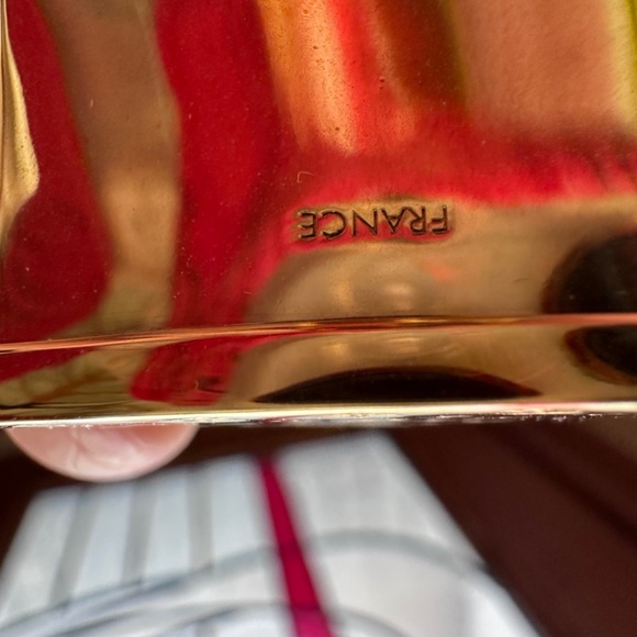 LOUIS Vuitton Gold Trunk Hinged Cuff Bracelet - Picture 8 of 10